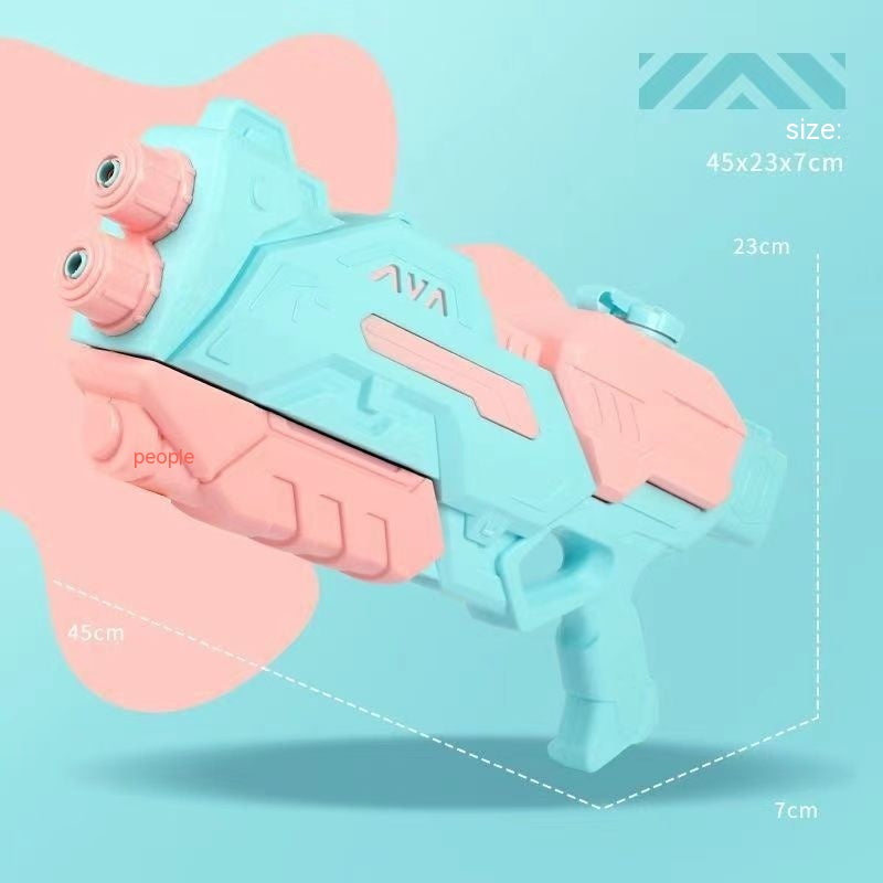 Children's Macaron Color Pull-out Large Capacity Water Gun - LJ Enterprise